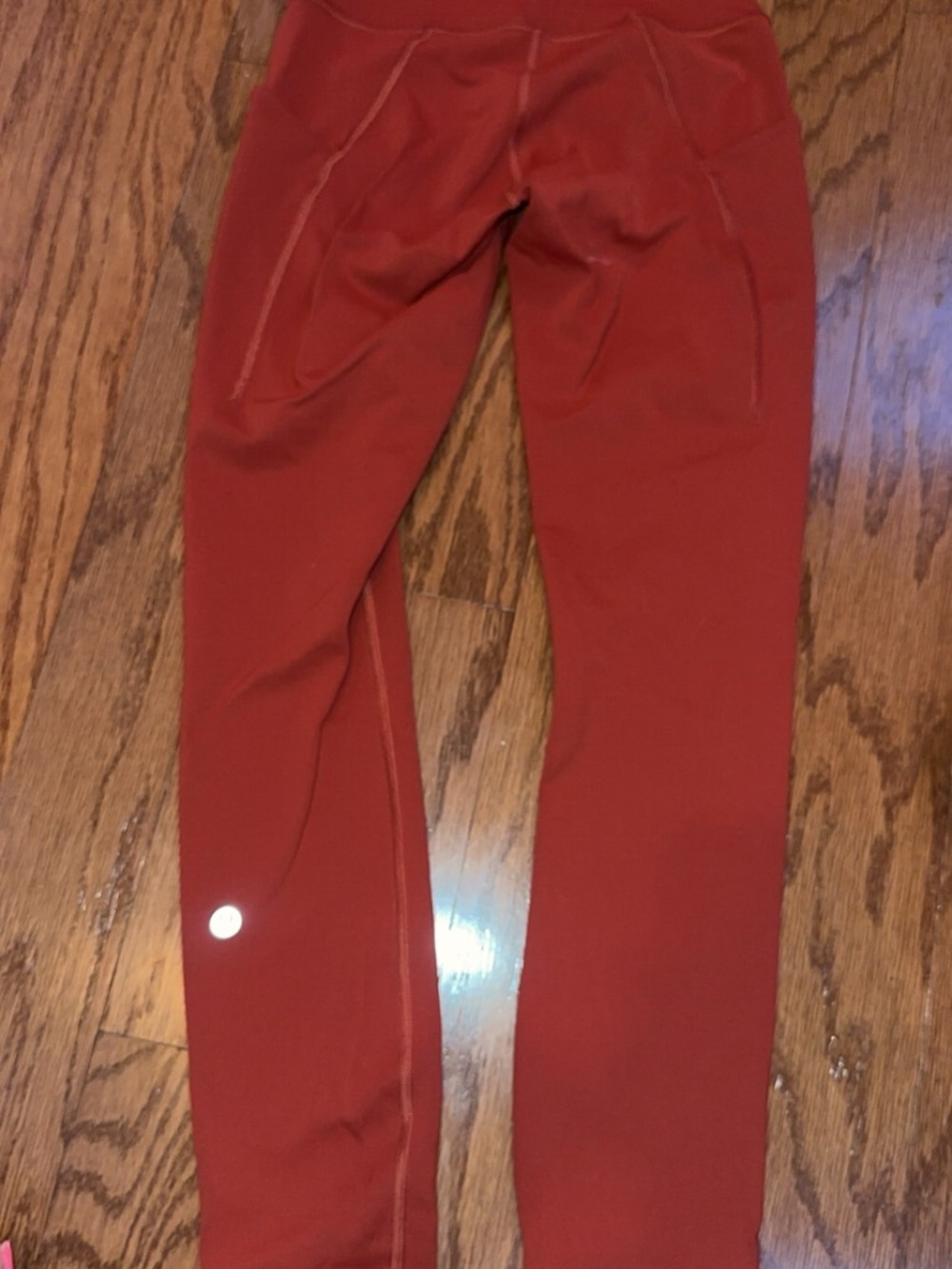 Rust Red Lululemon Leggings